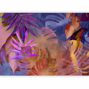 Fotobehang - Vigorous Leaves - Third Variant