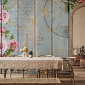 Fotobehang - Vintage garden