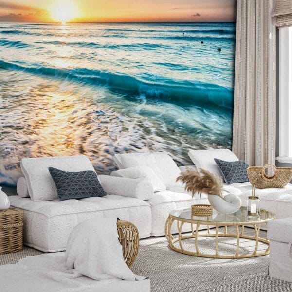Fotobehang - Walk Along the Seashore