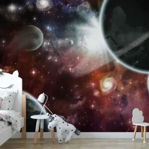 Fotobehang - Walk in Space