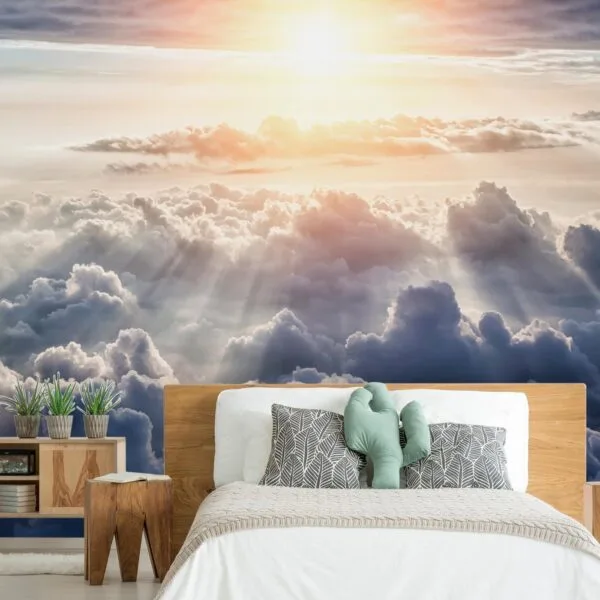 Fotobehang - Walk in the Clouds