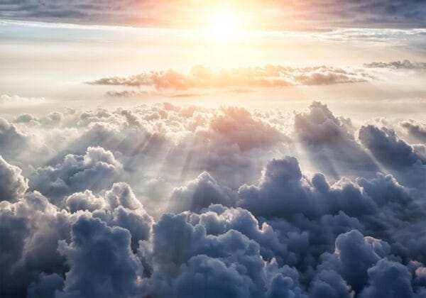 Fotobehang - Walk in the Clouds