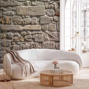 Fotobehang - Wall From Stones