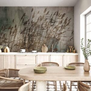 Fotobehang - Water Grasses