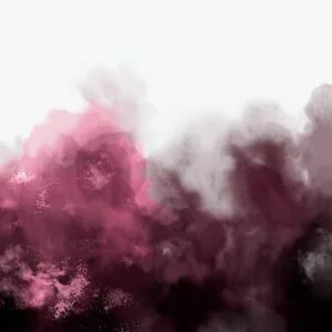 Fotobehang - Watercolour Variation - Red