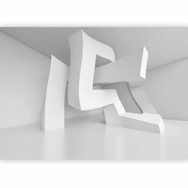 Fotobehang - White Madness