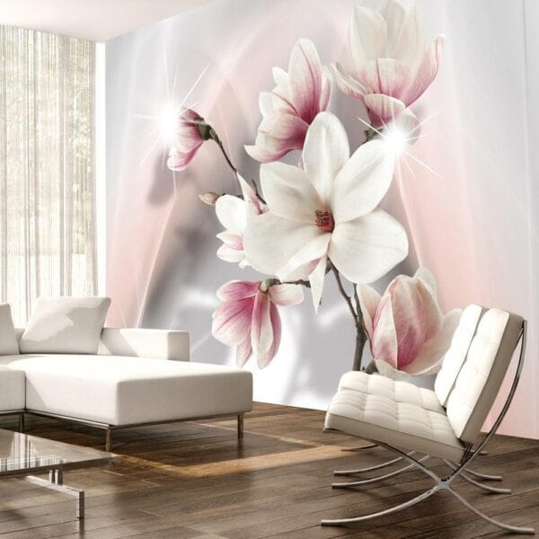 Fotobehang - White magnolias