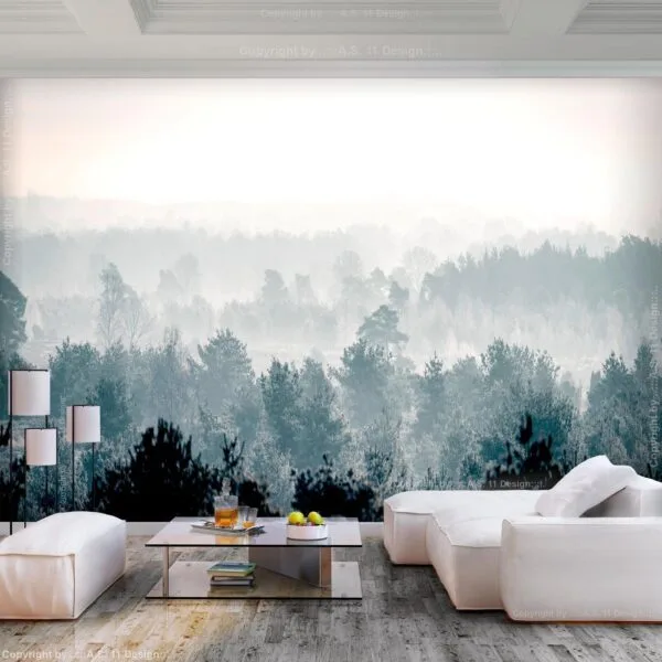 Fotobehang - Winter Forest