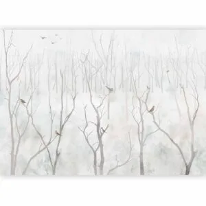 Fotobehang - Winter Forest