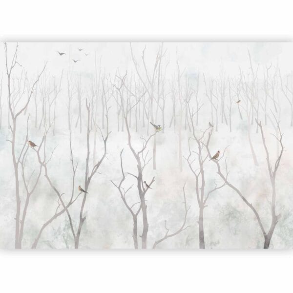 Fotobehang - Winter Forest