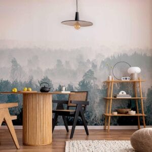 Fotobehang - Winter Forest