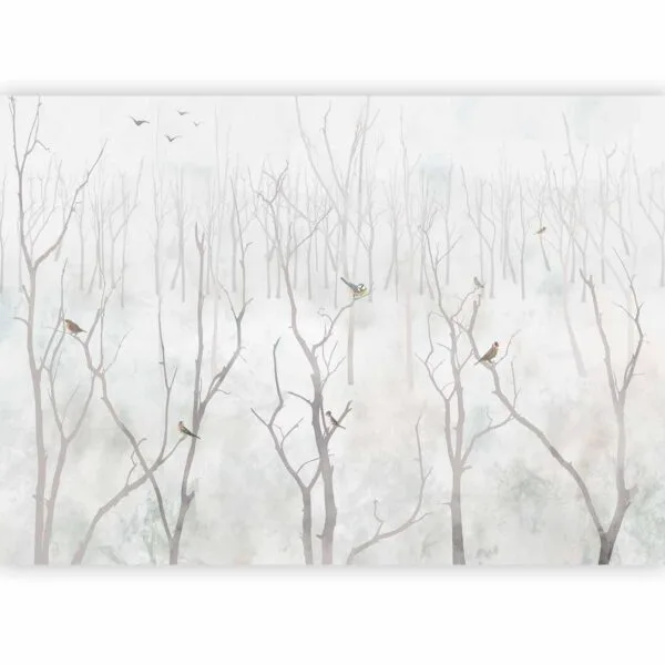 Fotobehang - Winter Forest