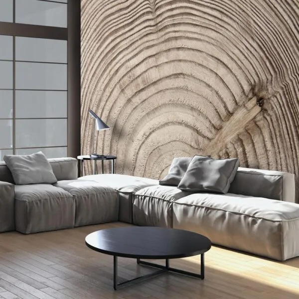 Fotobehang - Wood grain