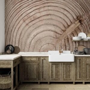 Fotobehang - Wood grain