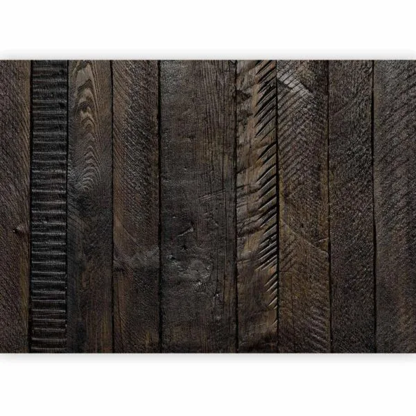 Fotobehang - Wooden Trace