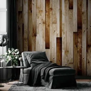 Fotobehang - Wooden boards