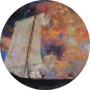 Fotobehang 8063 Painted Memories 2 Flower Clouds