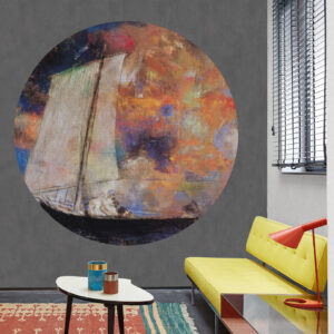 Fotobehang 8063 Painted Memories 2 Flower Clouds