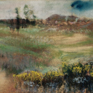 Fotobehang 8064 Painted Memories 2 Landscape with Smokestacks