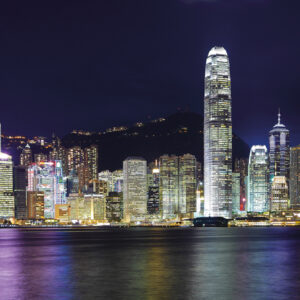 Fotobehang Hong Kong City Love CL63A