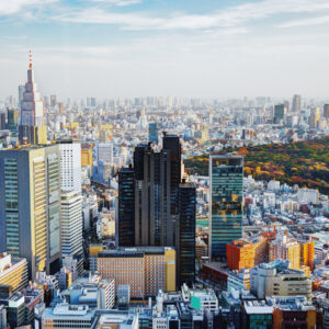 Fotobehang Tokyo City Love CL65A