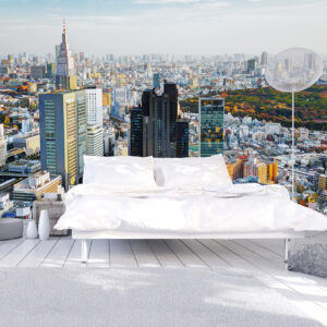 Fotobehang Tokyo City Love CL65A