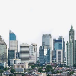 Fotobehang Jakarta City Love CL67A