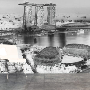 Fotobehang Singapore City Love CL69A