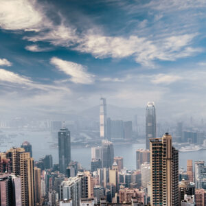 Fotobehang Hong Kong City Love CL83A