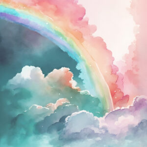 Fotobehang regenboog CW6000-3 Cute Walls