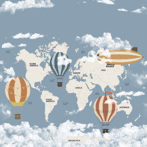 Fotobehang Explorers Expedition Cute Walls CW6037-1