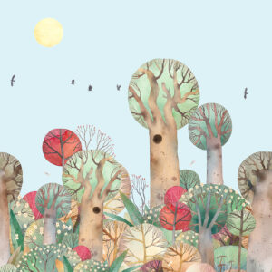 Fotobehang Wonder Forest Cute Walls CW6049-2