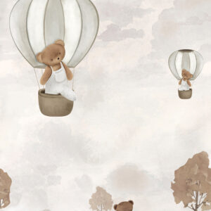 Fotobehang Balloon Buddies Cute Walls CW6135-2