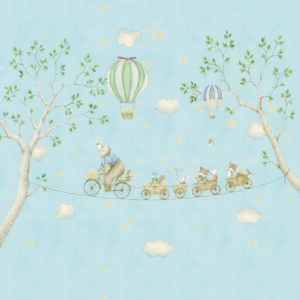 Fotobehang Skybound Adventure Cute Walls CW6138-1