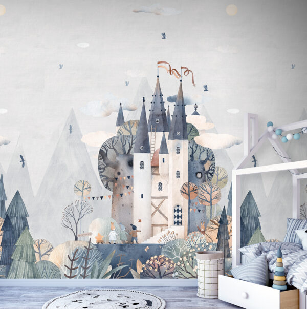 Fotobehang Fairytale Castle Cute Walls CW6005-2