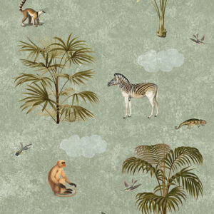 Fotobehang Jungle Green Olive&Noah INK7801