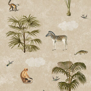 Fotobehang Jungle Sand Olive&Noah INK7802