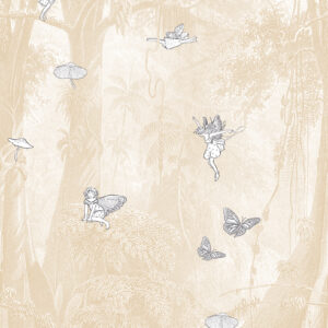 Fotobehang Fairytale Forest Sand Olive&Noah INK7813