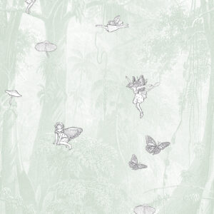 Fotobehang Fairytale Forest Mint Olive&Noah INK7814