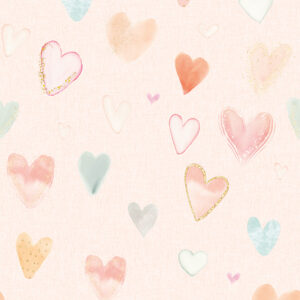 Fotobehang Sweet Hearts Olive&Noah INK7817