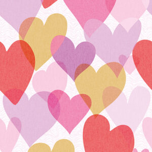 Fotobehang More Hearts Olive&Noah INK7818