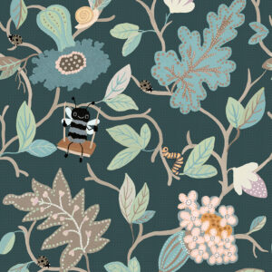 Fotobehang Let's Play Outside Dark Olive&Noah INK7827