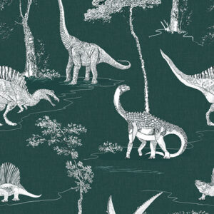 Fotobehang Dino Toile Forest Olive&Noah INK7830