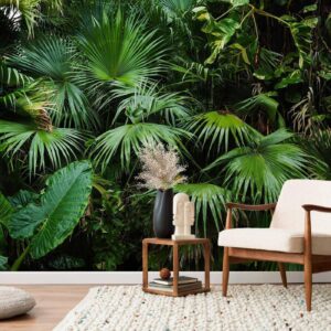 Fotobehang – Sunny Jungle 350×245