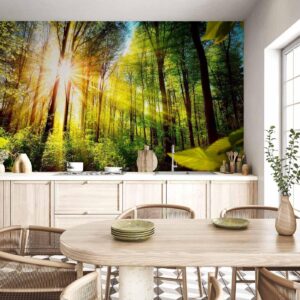 Fotobehang – Forest Hideout 350x245