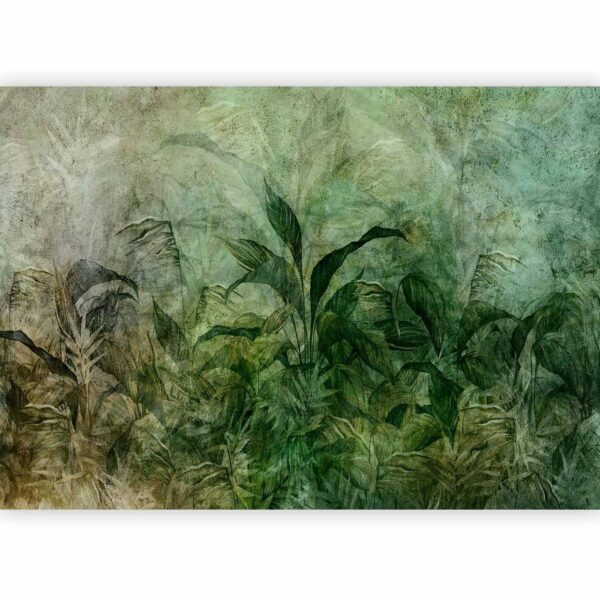 Fotobehang – Green Fog 350x245