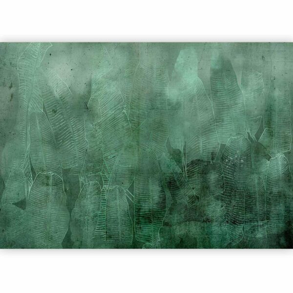 Fotobehang – Green Banana Leaves 400x280