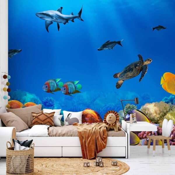 Fotobehang – Underwater kingdom 350x245