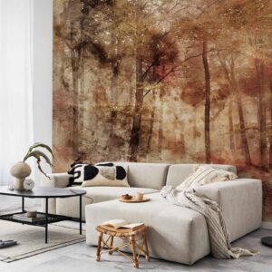 Fotobehang – Lost in the woods 400x280