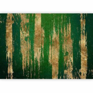 Fotobehang – Golden-Green Expression 400x280
